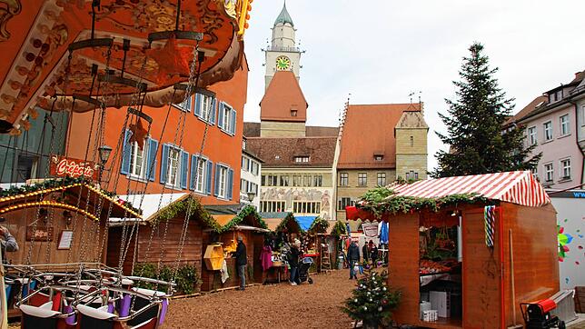 Kein Karussell und keine Buden: Die Hofstatt bleibt diesen Dezember zum zweiten Mal in Folge leer &ndash; der Weihnachtsmarkt wurde ...