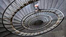 Die längste Wendeltreppe der Welt hat insgesamt 1520 Stufen.