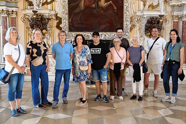 Die Leser-Aktion in und am Schloss Salem.