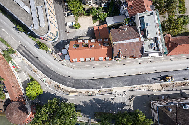 Bild 4: Wie laufen eigentlich die Arbeiten auf der Baustelle am Sternenplatz?