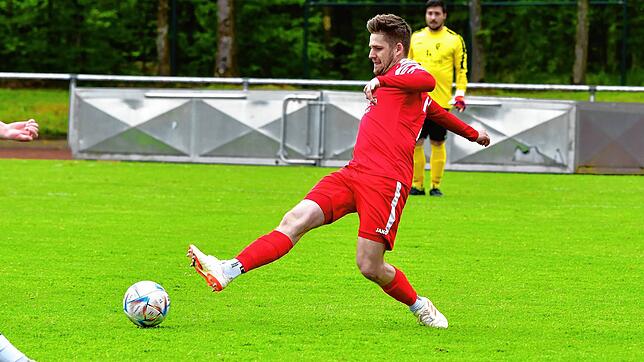 Joker: Neuzugang Nico Ködel – hier im Archivbild – traf in seinem ersten Pflichtspiel für die SG Stühlingen/Weizen unmittelbar nach ...