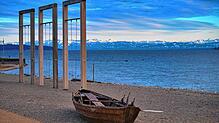 Warten auf die Besucher: Blick vom LGS-Gelände auf den Bodensee. Überlingen hofft, dass die Corona-Krise die Eröffnung nicht verhindert.