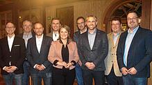 Sie treten für die CDU im Wahlkreis 7 bei der Kreistagswahl an (von links): Alexander Schönemann, Oswald Tröndle, Stephan Bücheler, ...