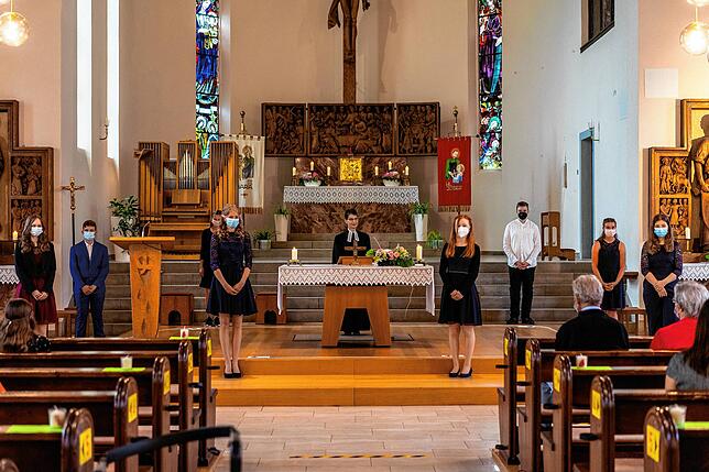 Die evangelische Kirchengemeinde Albbruck-Görwihl hat in der katholischen Kirche St. Josef in Albbruck in zwei Kurzgottesdiensten 16 ...
