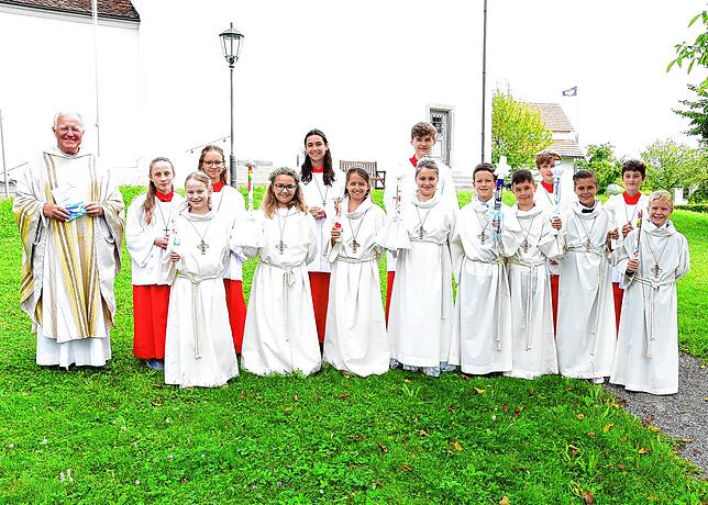 31 Kinder der Katholischen Kirchengemeinde St. Georg-Maria Hilf haben am Wochenende vom 24. und 25. Juli auf Loretto ihre erste Heilige ...