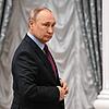 Russlands Präsident Wladimir Putin nach einer Pressekonferenz im Kreml vor wenigen Tagen.