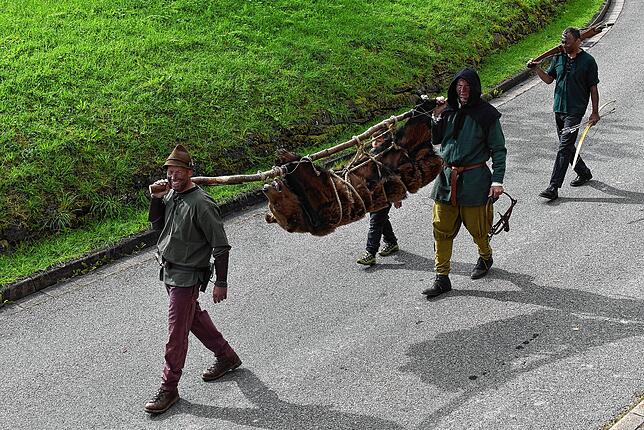 Bild 28: Das 62. Erntedankfest in Berau wurde traditionell von der Trachtenkapelle Berau veranstaltet