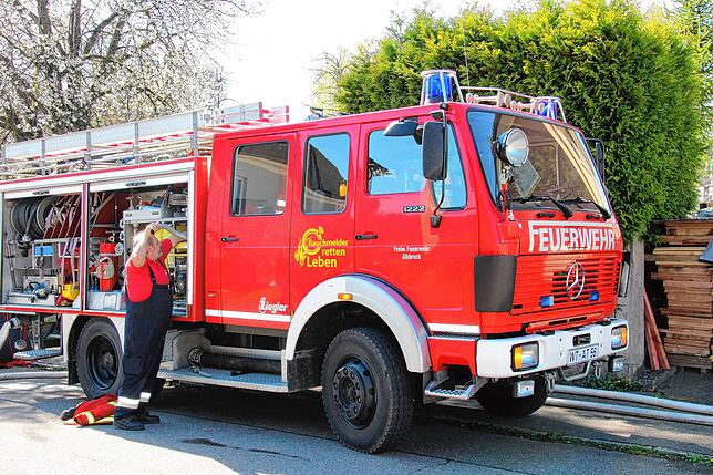 Bild 22: Bauernhaus in Albbruck brennt lichterloh - Bilder des Einsatzes