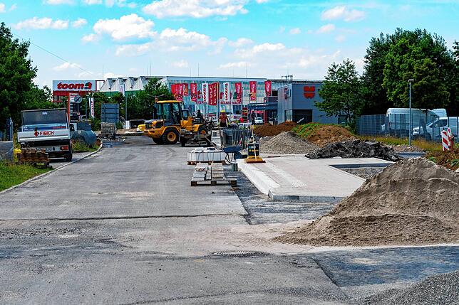 Die Arbeiten im Gewerbegebiet Herdenen sind im Zeitplan, lässt die Stadt VS mitteilen.