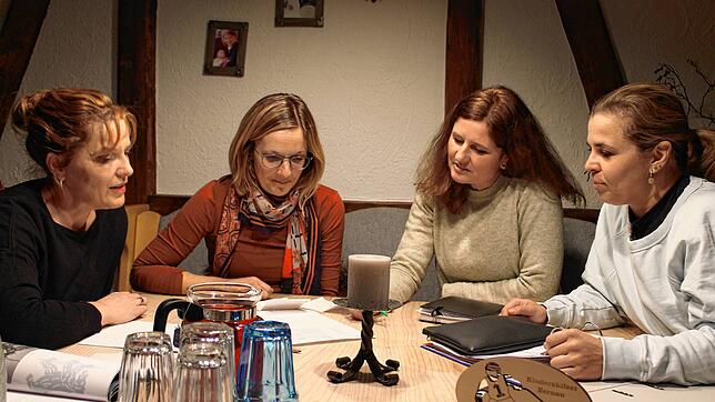 Wo viel Spaß ist, steckt viel Arbeit drin. Diese wird von (von links) Daniela Maier, Claudia Strittmatter, Tanja Strittmatter, Sabrina ...