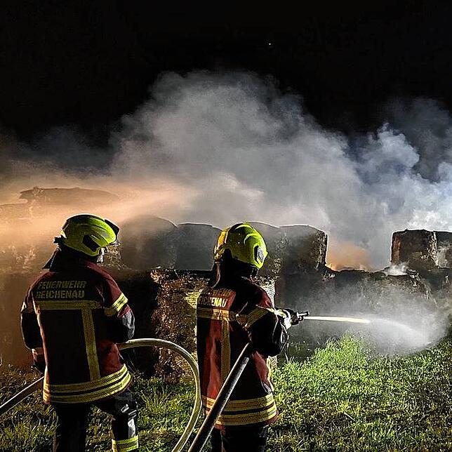Von Freitagabend, 11. April, bis kurz nach Mitternacht hielten zwei Einsätze die Freiwillige Feuerwehr Reichenau in Atem.