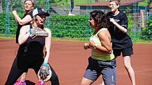 TôsoX ist ein neues Sportangebot beim TSV Wald und verbindet Fitness mit Elementen aus dem Kampfsport. Trainierin ist Natalie Wanke ...
