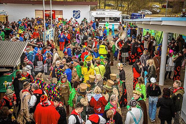 Bild 43: Narrenverein Heuliecher: Die besten Bilder aus dem Jubiläumsumzug