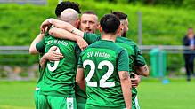 Freude über Sieg: Marco Romano – hier ein Archivbild – macht den 2:0-Sieg des SV Herten gegen die SF Schliengen klar.
