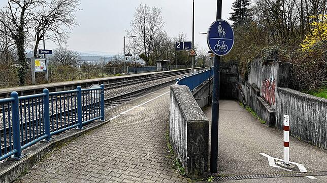 Der Haltepunkt Beuggen ist barrierefrei.