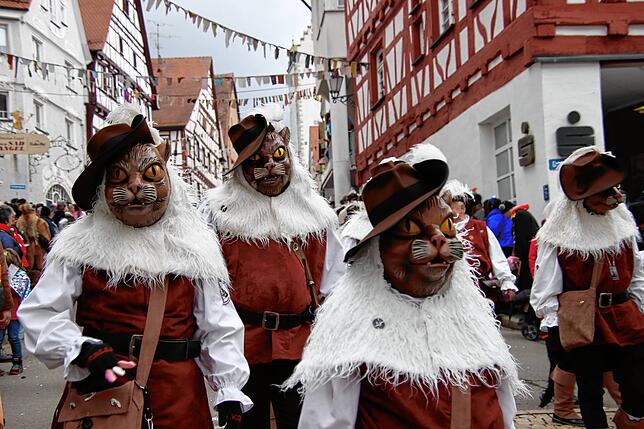 Aus Hippetsweiler sind die Rälle-Köpf mit von der Partie