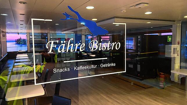 Snacks, Kaffeekultur, Getränke: Das gibt es auf dem Fährschiff „Lodi“ bald nur noch aus dem Automaten. Und in der Regel in ...