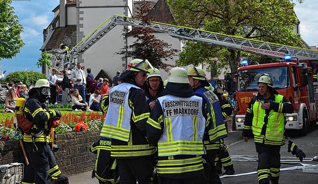 Bild 16: Die besten Bilder der Jahreshauptübung der Freiwilligen Feuerwehr Markdorf – Teil 1