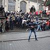 Jürgen Gundelsweiler war einer von vielen, der gestern Punkt zwölf Uhr vor der Überlinger Dampfkapelle lautstark die närrische ...