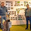 Mit seinem Stellvertreter Felix Gatti (rechts) freute sich SVG-Chef Daniel Stritt über eine gelungene Ausstellung, die im ...
