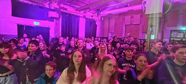 Bild 5: Viel zu hören gab es beim Schüler-Bandcontest in der Lauffenmühle