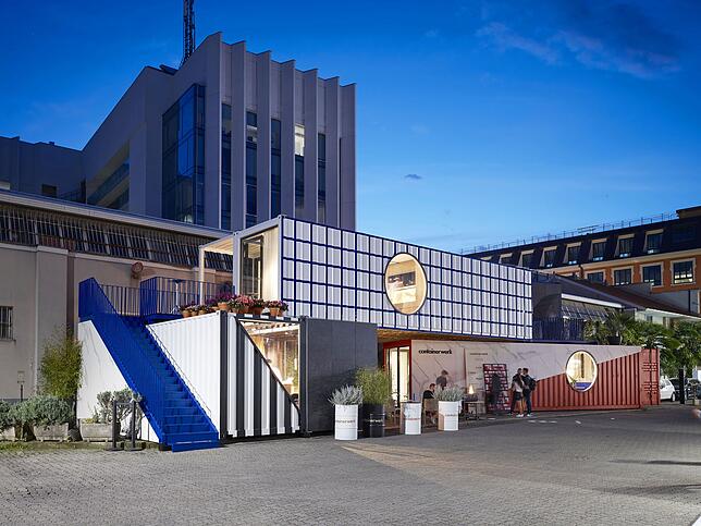 Das Musterhaus in Mailand.