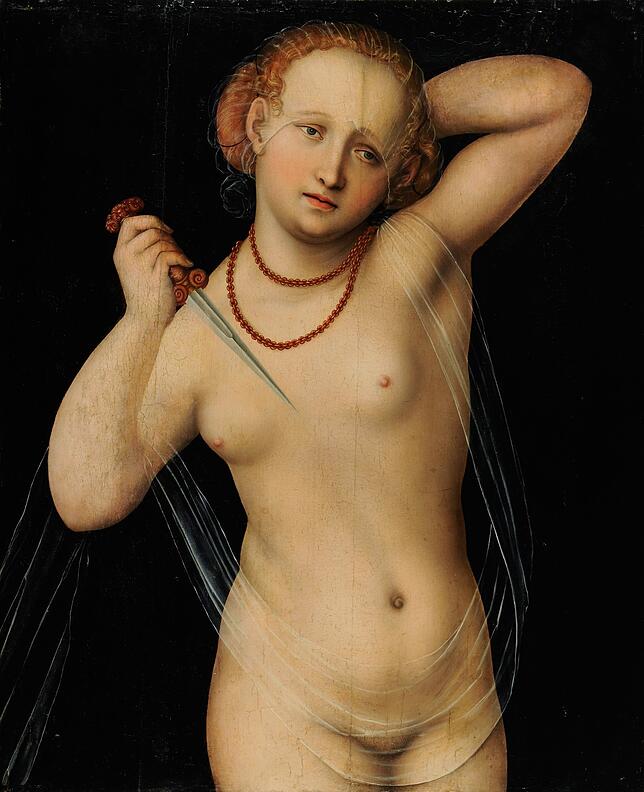 Lucas Cranach d.Ä.: &bdquo;Lucretia&ldquo; (um 1535/40).