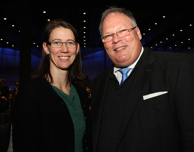 Bettina Gräfin Bernadotte und Michael Schwabe, Eto-Gruppe Stockach.
