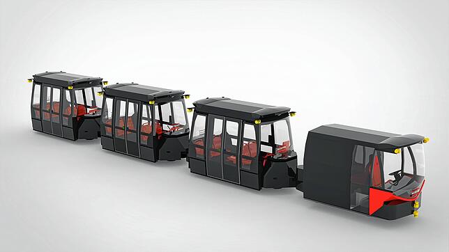 Diese Visualisierung zeigt den City-Train beziehungsweise Bolu-Train, der für Bodman gebaut werden soll.