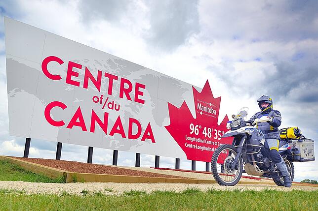 Im Zentrum Kanadas: Charlie Spiegel Provinz Manitoba