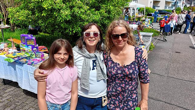 Edith, Gaby und Yvonne Hauser