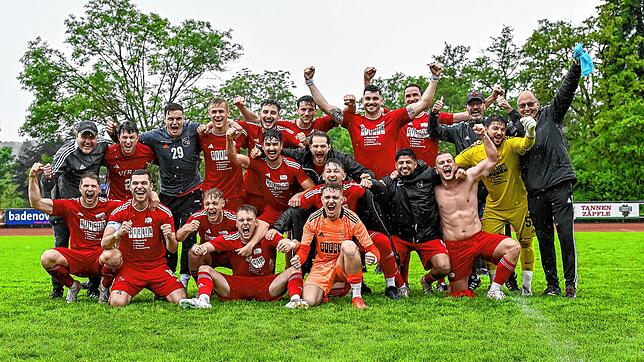 Meister 2024 in der Bezirksliga: Durch seinen 6:3-Erfolg bei der SG FC Wehr/Brennet brachte der VfR Bad Bellingen den Titel über die ...