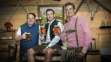 Raphael Speck, Enzo Maiorana und Marcus Meloni (von links) veranstalten Anfang September an zwei Wochenenden das erste Kreuzlinger ...