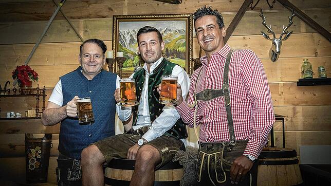 Raphael Speck, Enzo Maiorana und Marcus Meloni (von links) veranstalten Anfang September an zwei Wochenenden das erste Kreuzlinger ...