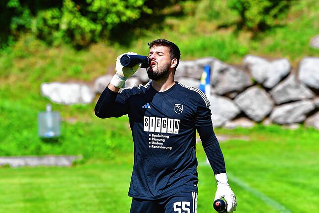 Pause droht: Torwart Oguz Ozan vom VfR Bad Bellingen – hier ein Archivbild – hat sich im Derby bei den SFS Schliengen am ...