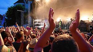Bild : Markdorf Open Air: Einzigartiger Auftakt der Skunk Anansie bei den Open Air in Markdorf