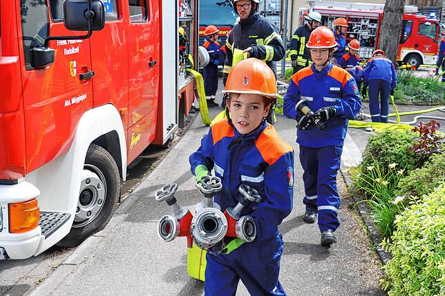 Bild 20: Bilder von der Gesamtübung der Jugendfeuerwehr Radolfzell und den Ortsteilen