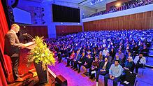 Wie schon 2024 findet der diesjährige Neujahrsempfang der Stadt Singen in der Stadthalle statt.