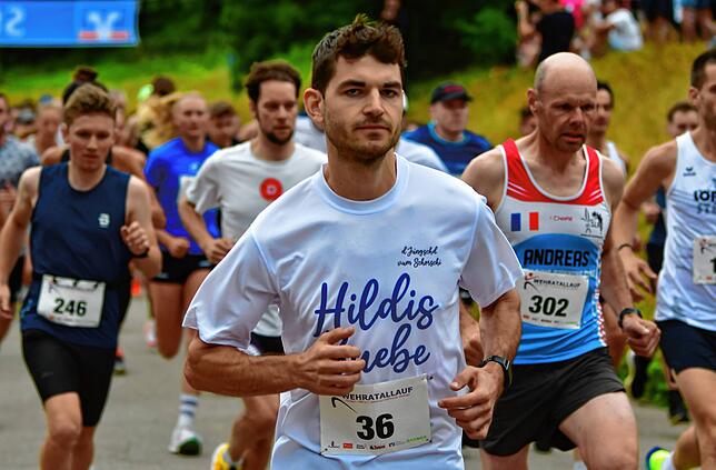 Bild 8: Emmely Kaiser und Omar Tareq gewinnen den 33. Wehratallauf – und wir haben Bilder!