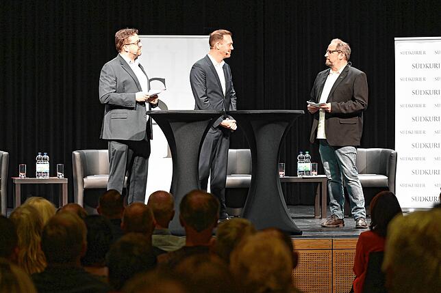 Bild 7: Podiumsdiskussion zur Bundestagswahl: Bilder aus der SÜDKURIER-Wahlarena in der Stadthalle Waldshut