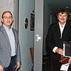 Armin Franke (links), welcher die Besitzer-Familie in vielen Angelegenheiten vertritt, war in der Ratssitzung, um dem Rat bei eventuell ...