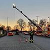 In der Ablachhalle hat die Stadt Mengen ein Testzentrum eingerichtet, mit Hilfe der Feuerwehr.