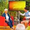 Die Überlinger Reiseleiterin Leni Huther war in der ARD-Sonntagsshow &bdquo;Immer wieder sonntags&ldquo; zu Gast. Moderator Stefan Mross ...