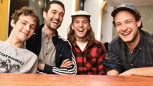 AnnenMayKantereit &ndash; das sind Henning May (von links), Christopher Annen, Malte Huck und Severin Kantereit.
