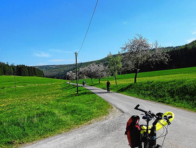 Im Amtenhauser Tal warten neun Kilometer Idylle auf die Radler.