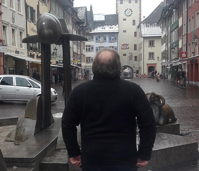 Ein Mann und Opfer häuslicher Gewalt: Markus M. (Name geändert) spricht in Waldshut-Tiengen über seine Erlebnisse.