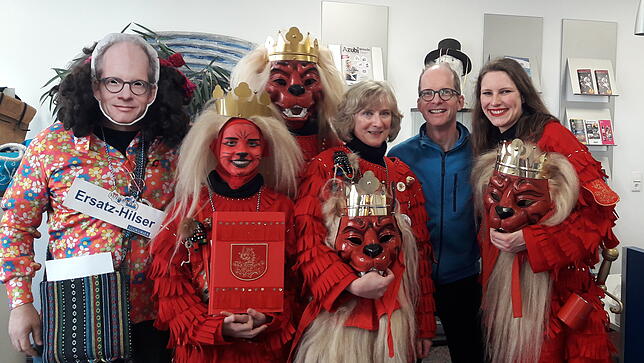Bild 4: Jubiläums-Löwen, grantige Pudel und so viele schöne Mäschgerle: So wunderbar war die Fasnet in Überlingen
