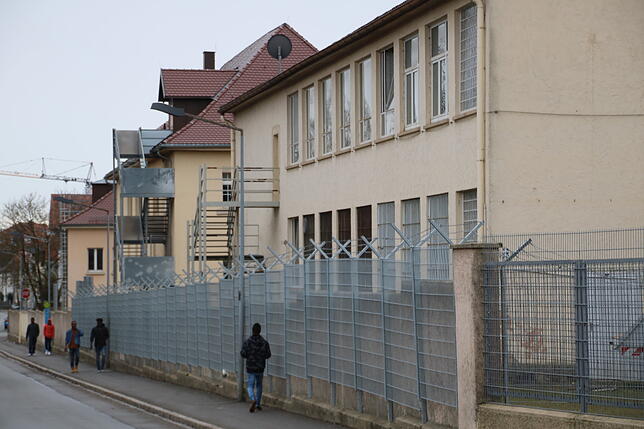 Die Asylunterkunft in der Friedhofstraße ist derzeit weniger stark belegt als in den Vorjahren.