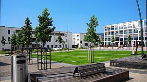 Der Berthold-Schmidt-Platz in Lauchringen war laut der Fleckle-Karte einer der heißesten Orte in der Region.