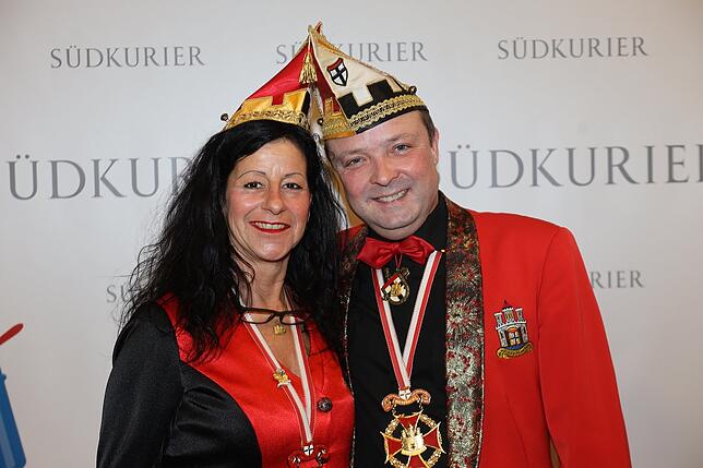 Bild 14: An der SÜDKURIER-Fotowand: Das sind die Gäste der Fernsehfasnacht (Teil 3)